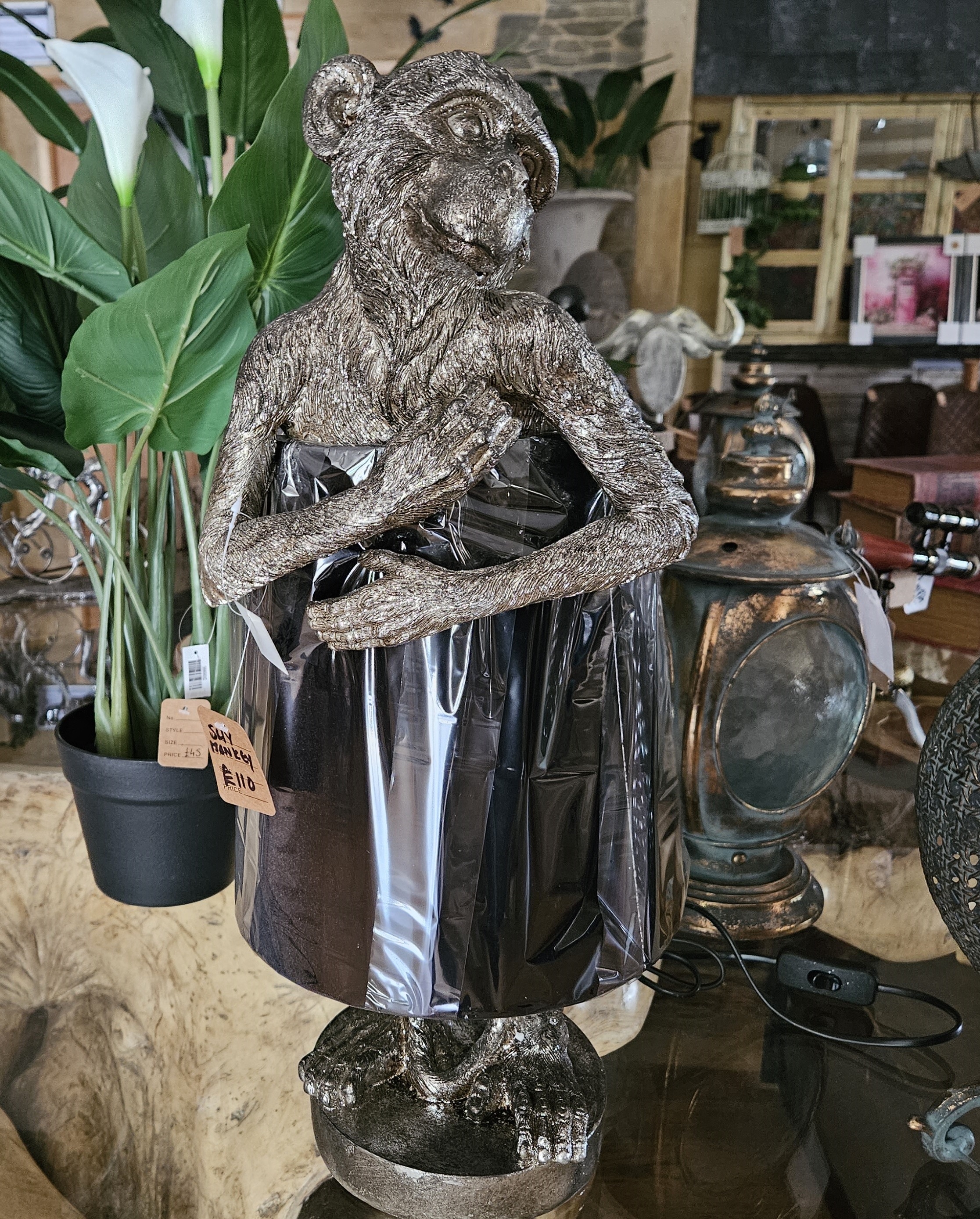 monkey lamp
